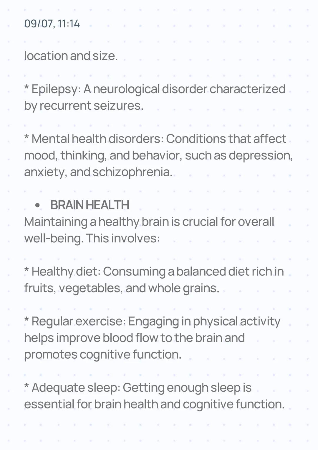 09/07, 11:14
# THE BRAIN
The brain, the most complex organ in the human
body, is the control center for our thoughts,
feelings, and action