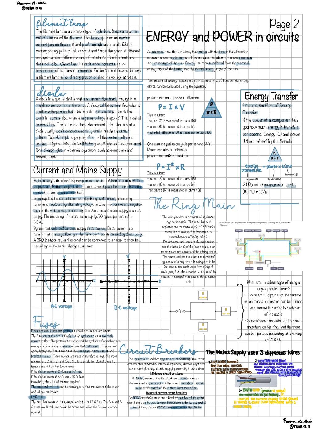 Complete Guide to GCSE Physics: Electric Circuits