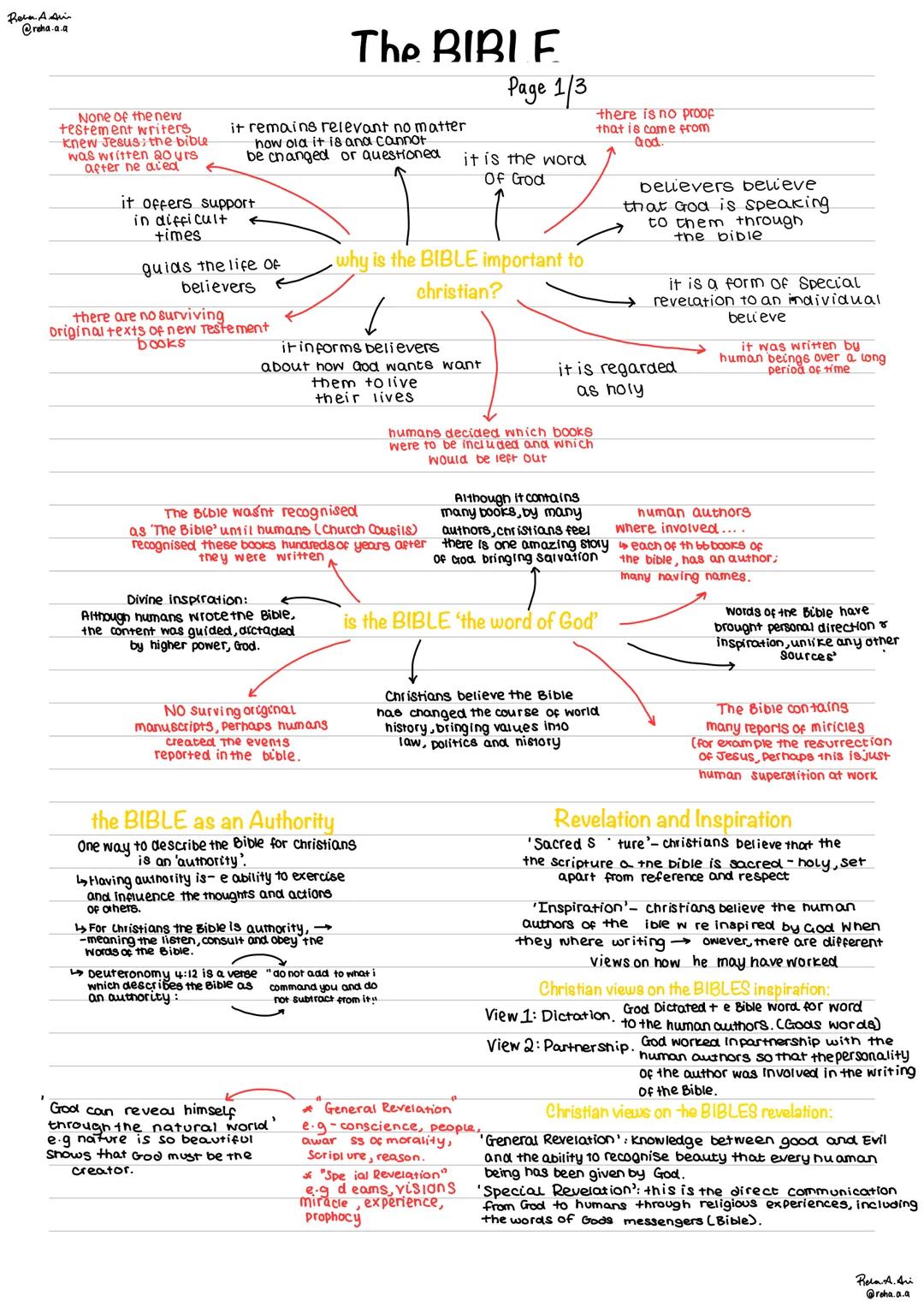Rercha
Rola A A
None of the new
testement writers
knew Jesus; the bible
was written
ten 20 urs
after ne aved
The BIBLE
Page 1/3
it remains