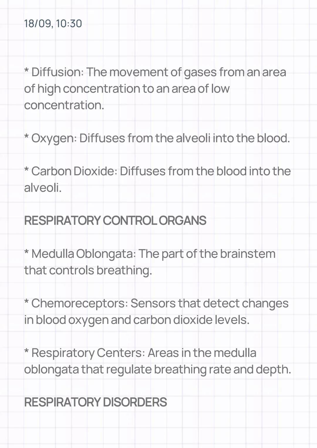 18/09, 10:30
RESPIRATORY SYSTEM
INTRODUCTION
* The respiratory system is responsible for the
exchange of gases between the body and the
envi