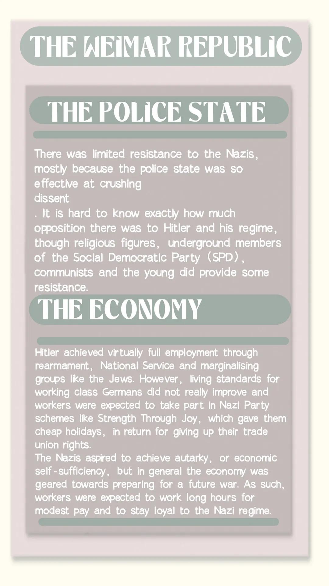 THE WEIMAR REPUBLIC
DEMOCRACY AND
DICTATORSHIP IN
GERMANY
Germany underwent considerable change in the second
half of the 19th century. The