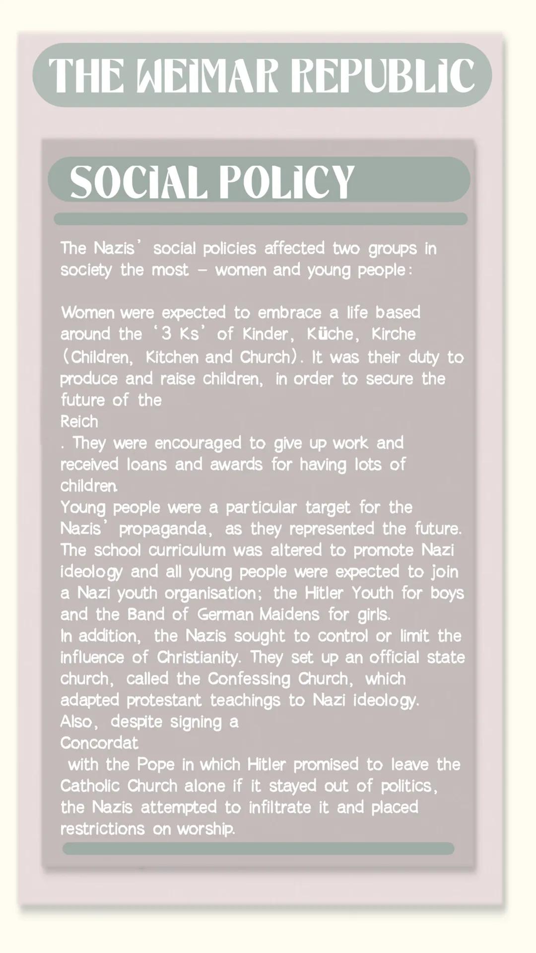 THE WEIMAR REPUBLIC
DEMOCRACY AND
DICTATORSHIP IN
GERMANY
Germany underwent considerable change in the second
half of the 19th century. The