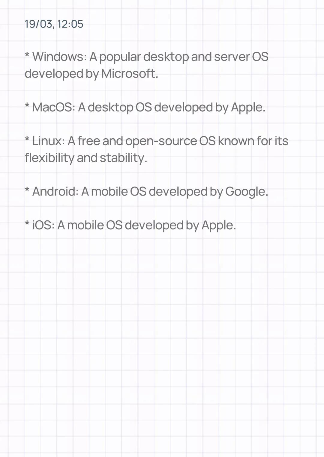 19/03, 12:05
OPERATING SYSTEMS
INTRODUCTION:
An operating system (OS) is a software program
that manages the hardware and software
resources