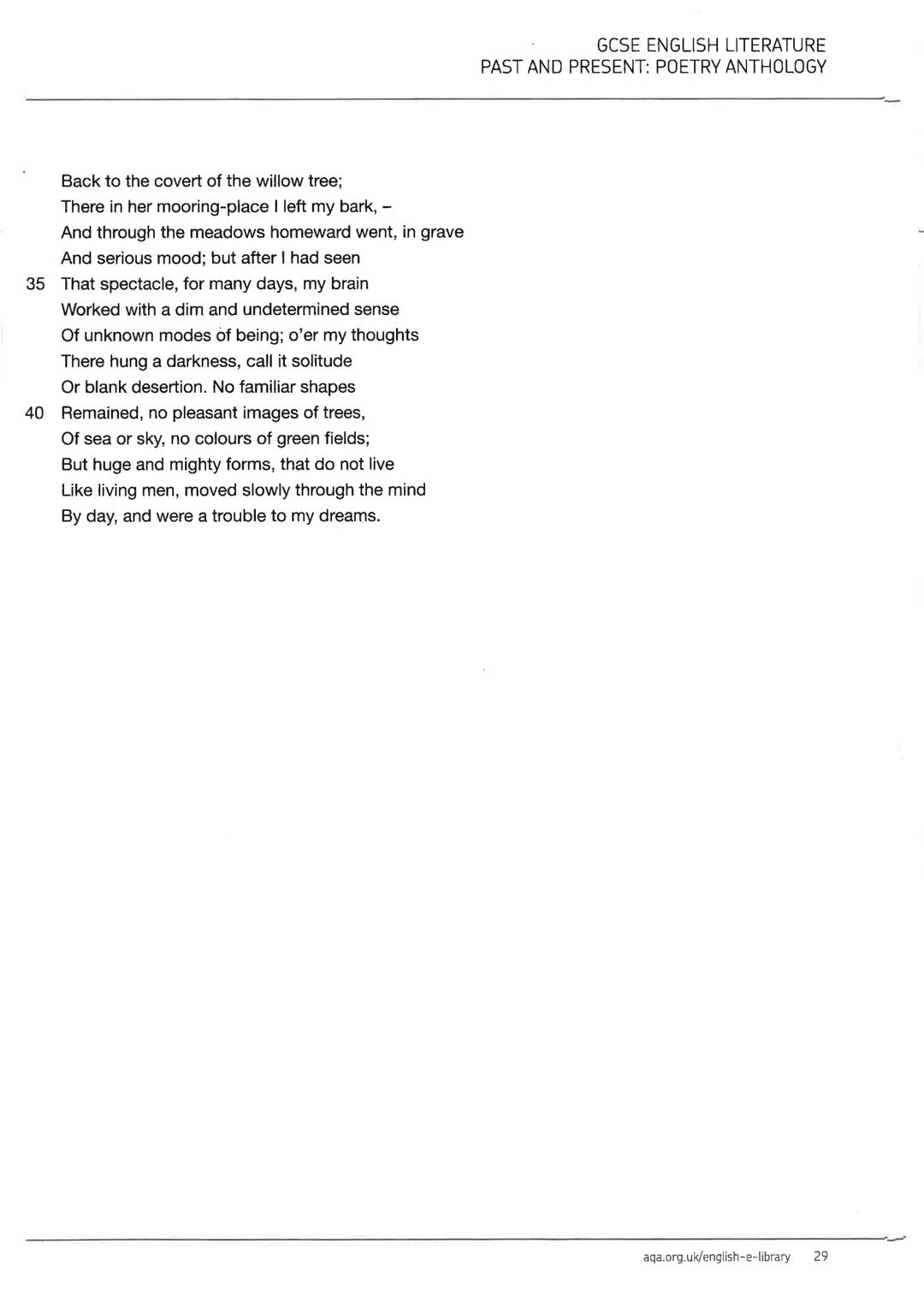 Cluster 2
Power and
conflict
GCSE ENGLISH LITERATURE
PAST AND PRESENT: POETRY ANTHOLOGY
aqa.org.uk/english-e-library
25 Cluster 2: Power and
