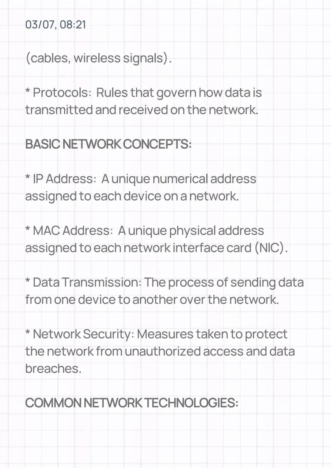 03/07, 08:21
INTRODUCTION TO COMPUTER
NETWORKS
WHAT IS A COMPUTER NETWORK?
A computer network is a group of interconnected
devices (computer