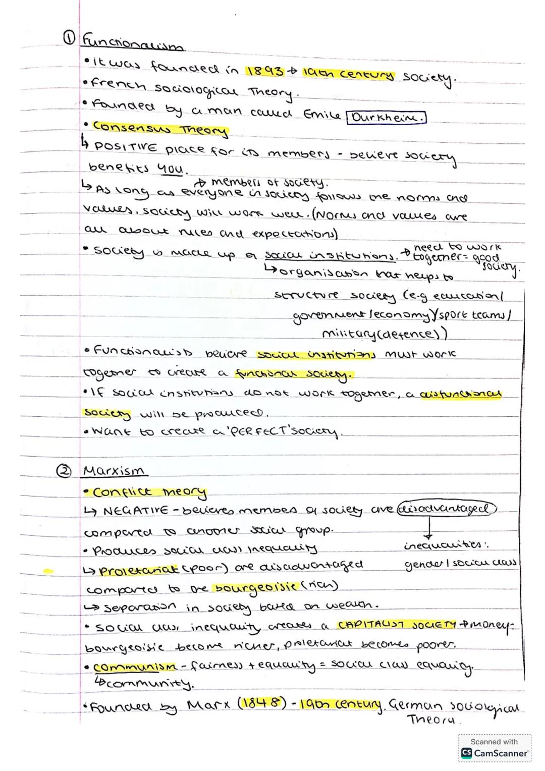 CW
Thursday 5th September 2024
Title
Handwriting
An Introduction to Sociology: Functional.
Starter:
In my opinion, people see onings from a