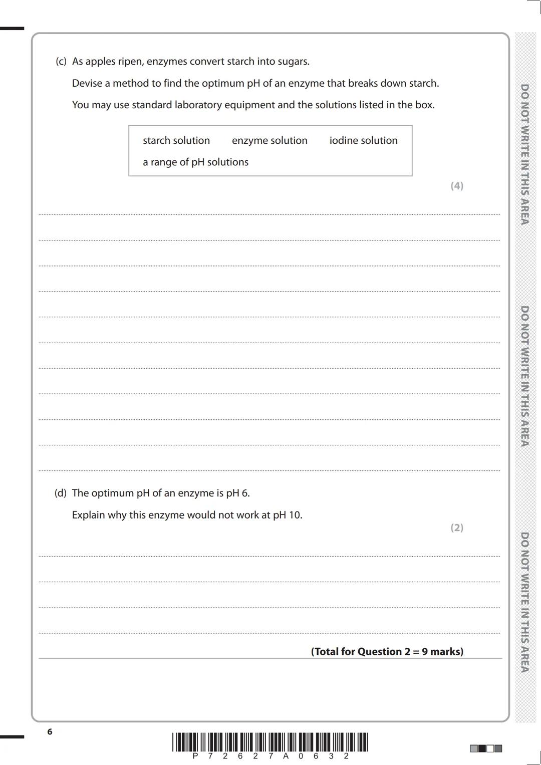 Please check the examination details below before entering your candidate information
Other names
Candidate surname
Centre Number
Candidate