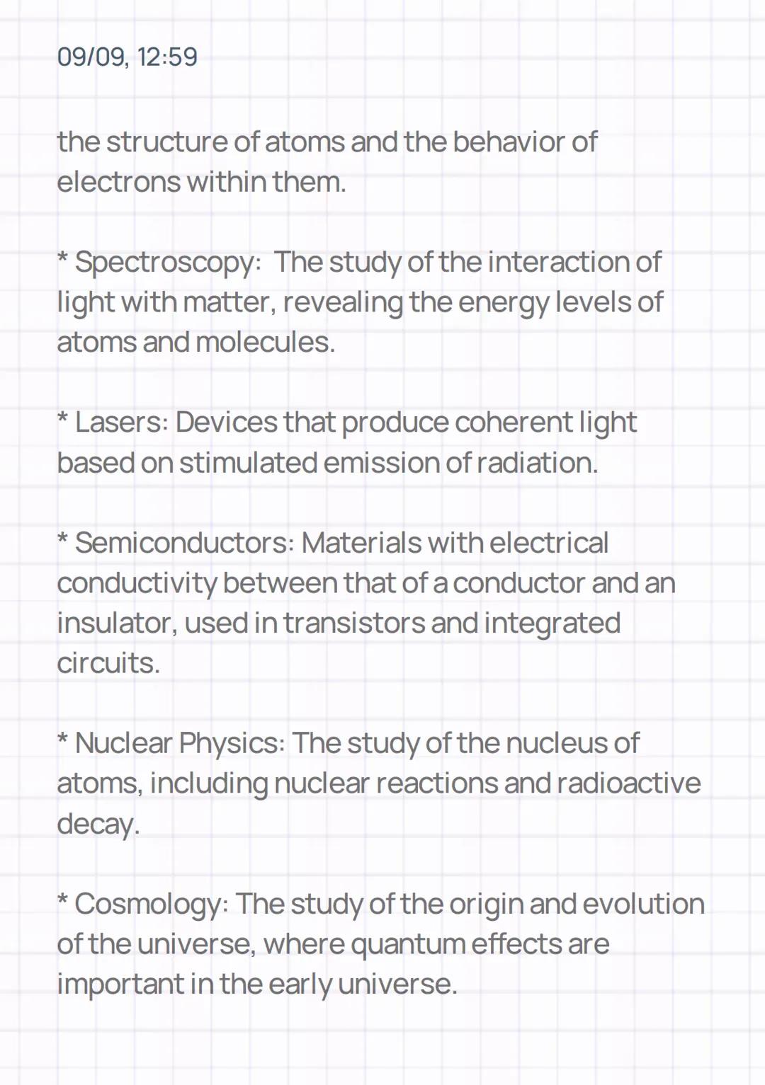 09/09, 12:59
QUANTUM MECHANICS
INTRODUCTION:
Quantum mechanics is a fundamental theory in
physics that describes the physical properties of