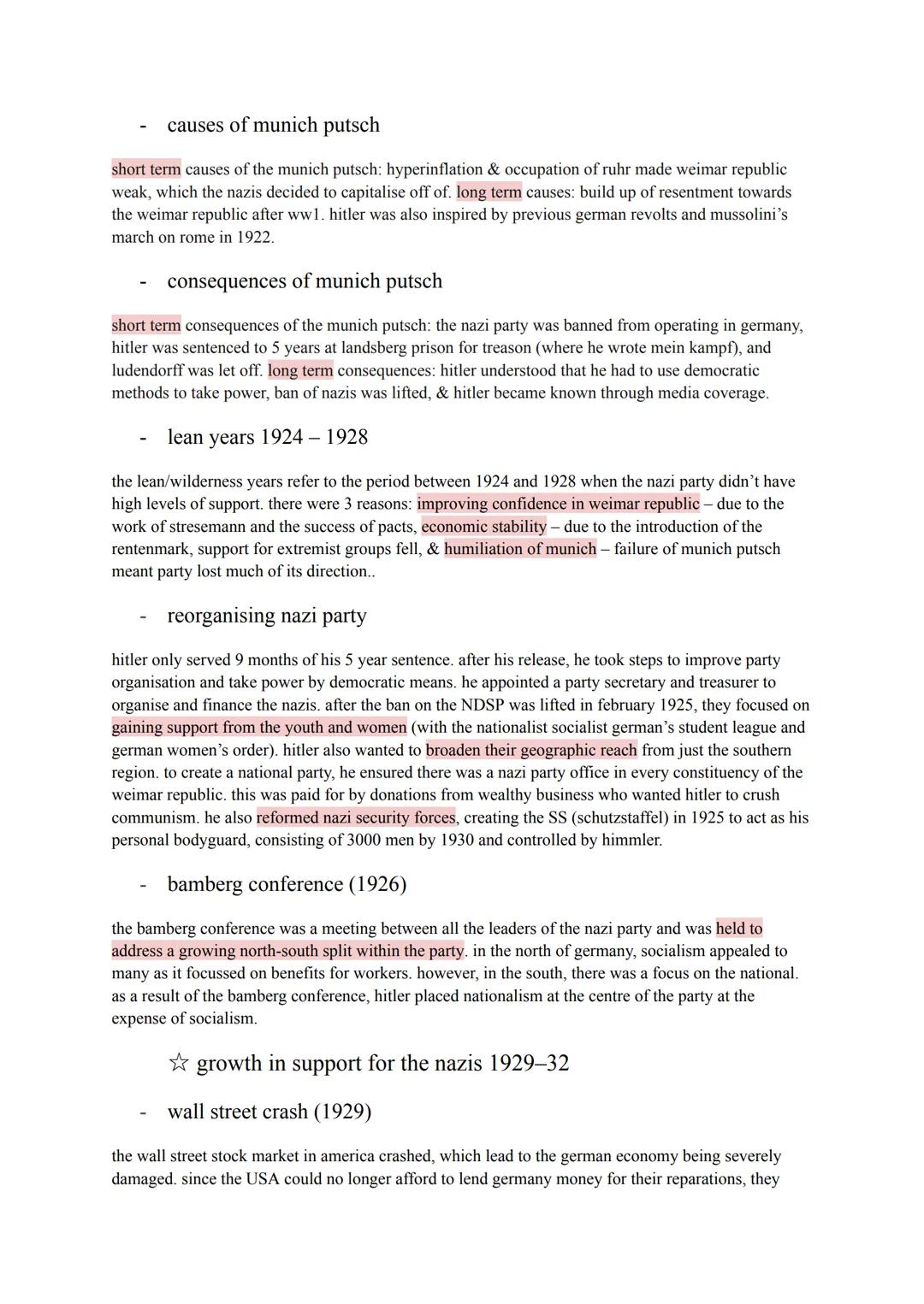history: weimar & nazi germany
key topic 1: the weimar republic 1918-29
origins of the republic 1918-19
the first world war
the first world