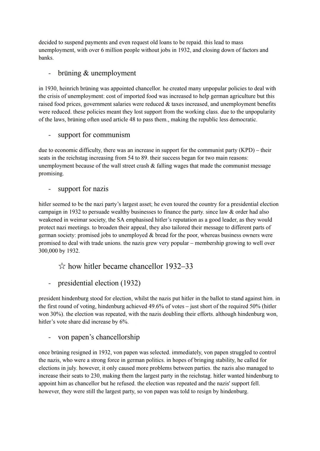 history: weimar & nazi germany
key topic 1: the weimar republic 1918-29
origins of the republic 1918-19
the first world war
the first world