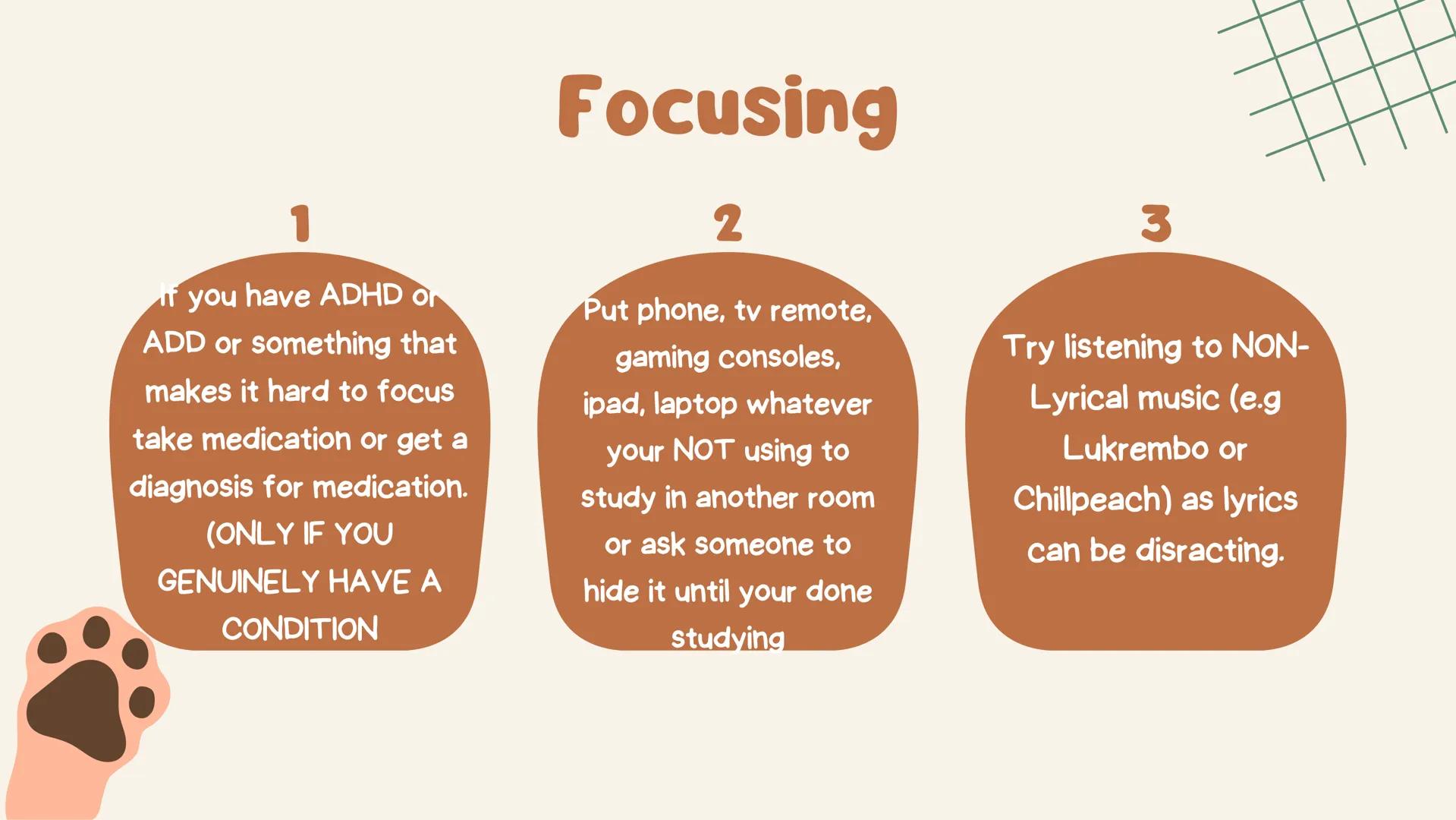 Study hacks
For you!
@Study_With_Rowan
(follow, like and save you you found
it helpful!) โ
โ
Agenda
Study Methods
โข Homework
Taking Notes
Fo