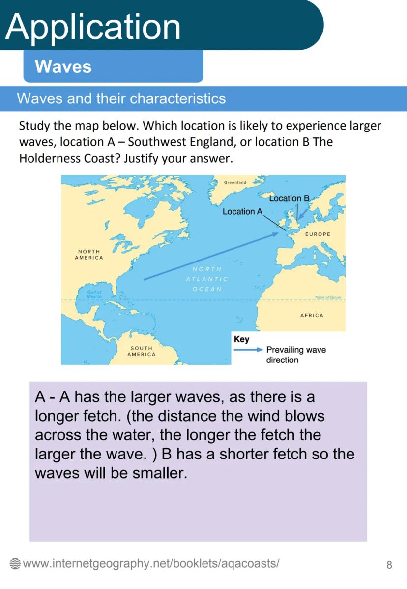 Coastal Landscapes
in the UK
internet geography Contents
Glossary
Waves Page 92
-
Wave type - Page 93
Weathering - Page 94
Mass movement Pag