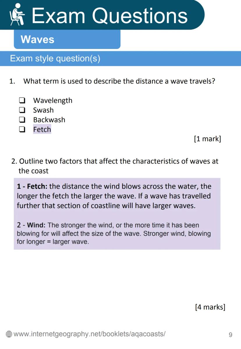 Coastal Landscapes
in the UK
internet geography Contents
Glossary
Waves Page 92
-
Wave type - Page 93
Weathering - Page 94
Mass movement Pag