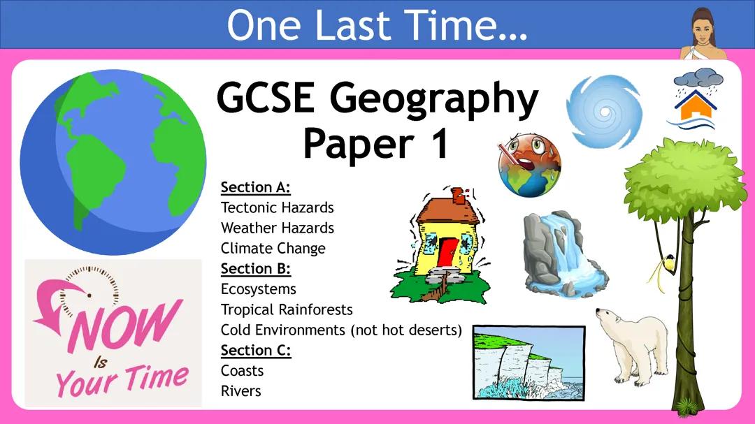 GCSE geography revision booklet paper 1
