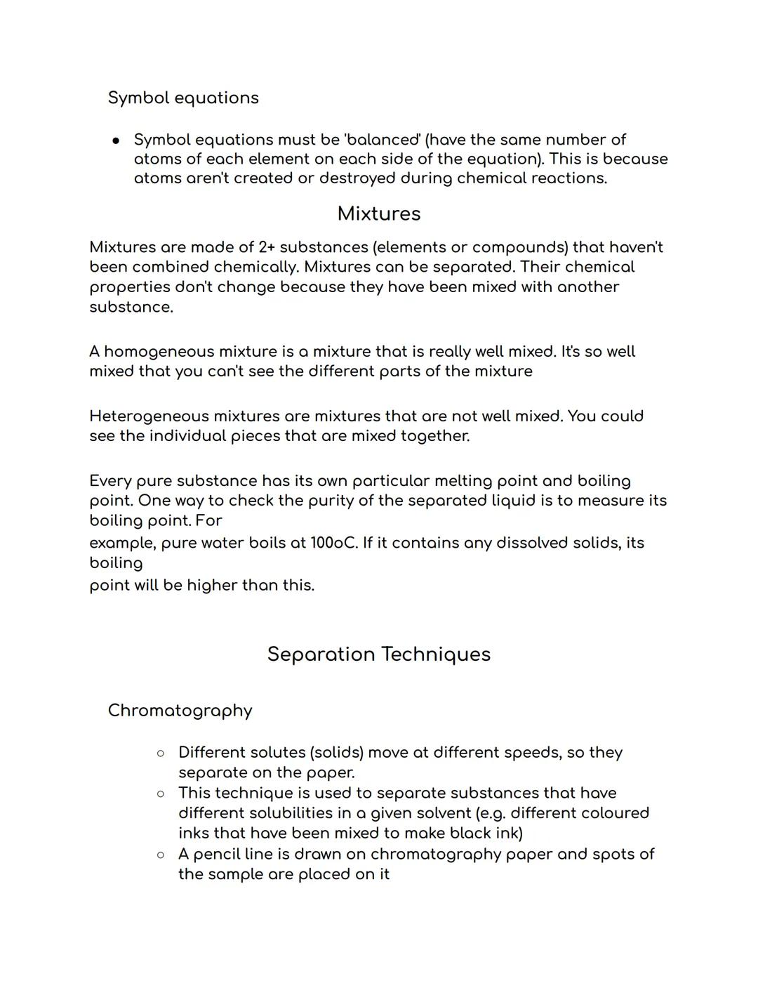 Chemistry (Atomic structure and the periodic table)
Elements and Atoms
There are 118 different types of elements that humans have discovered
