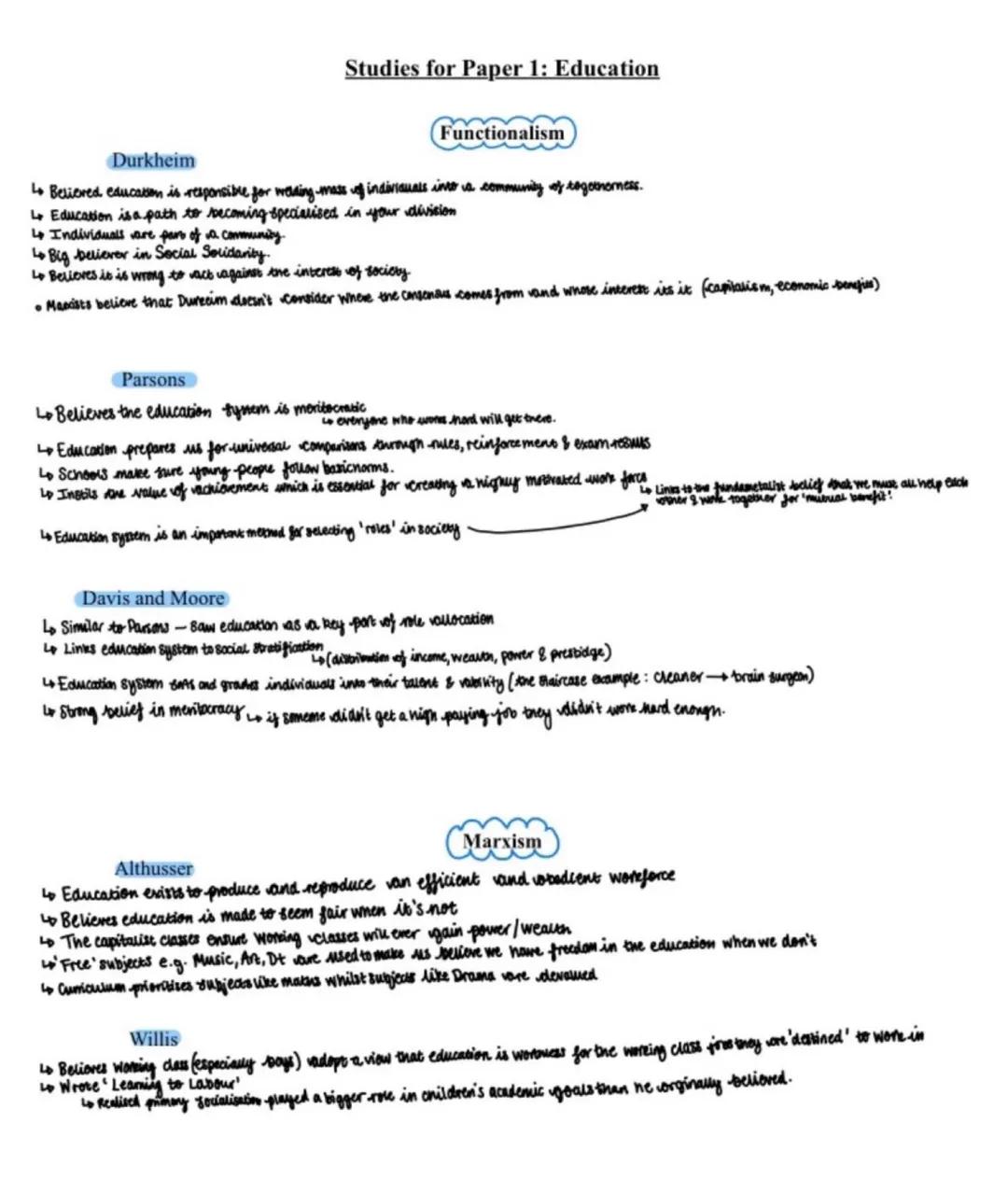 Families and Households - Key Speakers
Functionalist Perspectives:
Talcott Parsons- claims nuclear families is by far the best structure; wo