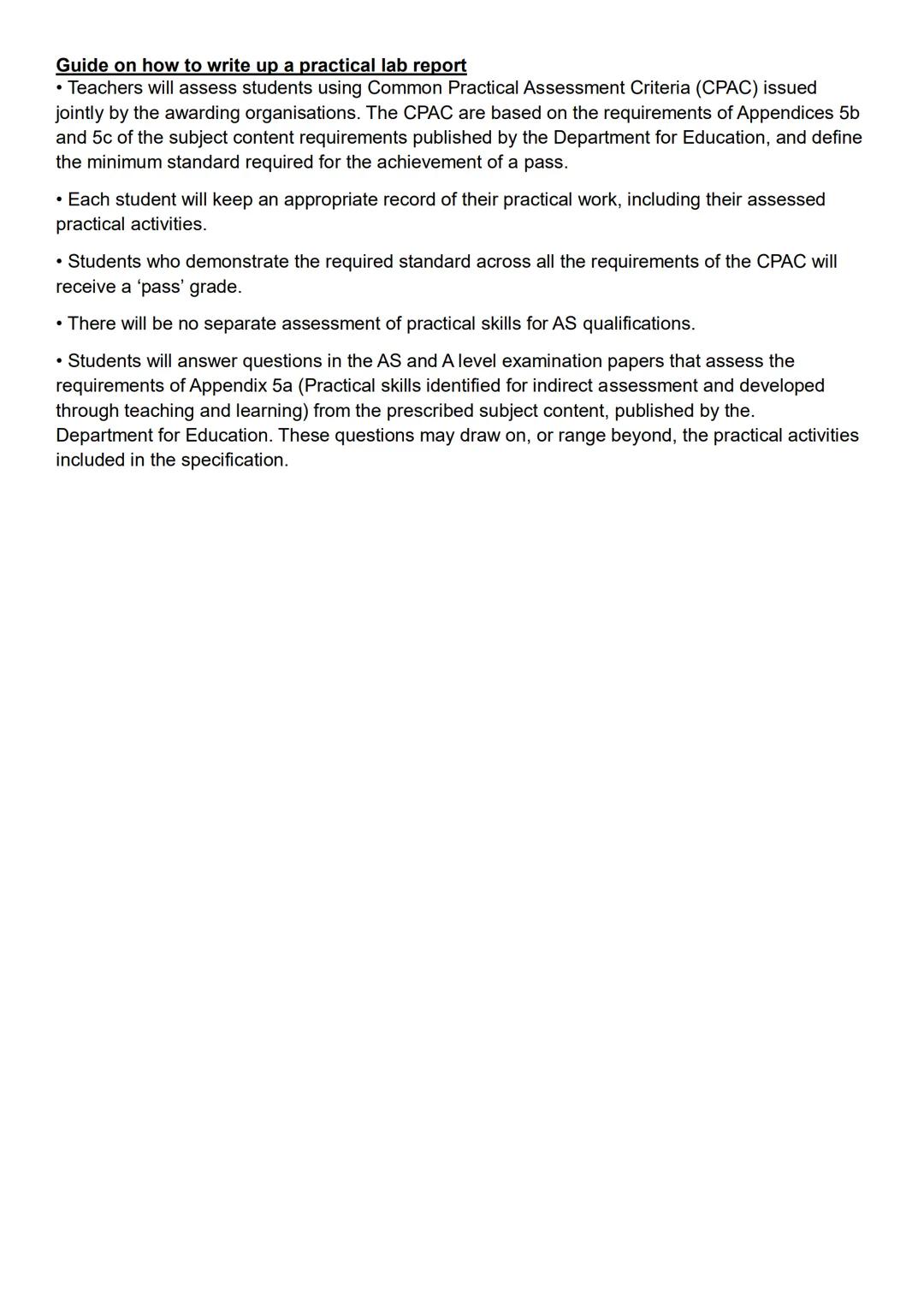 # Guide on how to write up a practical lab report
10 sections of a good write-up
1. Title
2. Background information
3. Hypothesis
4. Varia