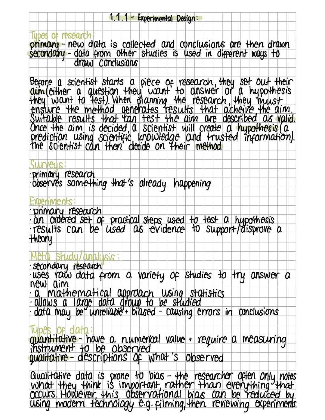 A Level Chemistry Ocr A - Module 1 Notes