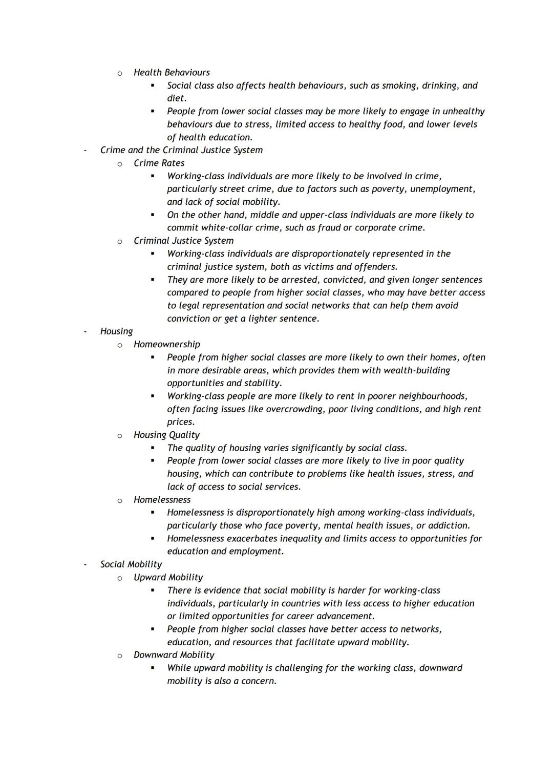 # Social Class
Patterns and Trends in Relation to Work and Employment
- Focuses on how people's social class backgrounds influence their a
