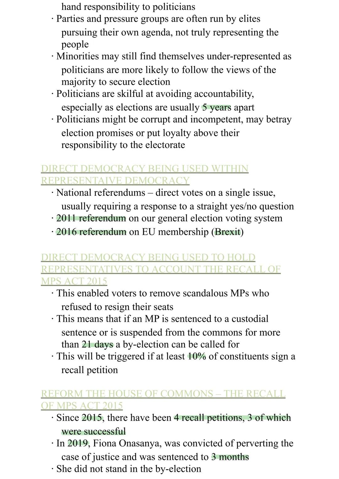 DEMOCRACY AND PARTICIPATION
DEMOCRACY
REPRESENTATIVE AND DIRECT DEMOCRACY
•
· Democracy – 'rule by the people' and there are different
ways