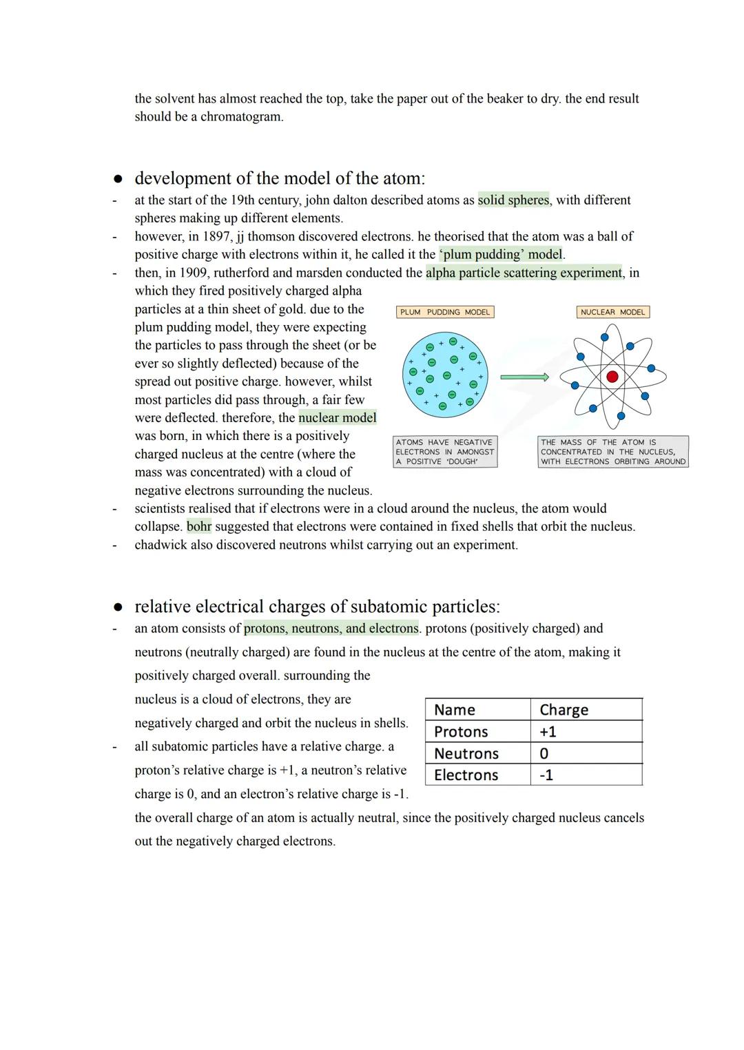 # chemistry: atomic structure & the
# periodic table
- atoms, elements, & compounds:
- atoms are the smallest part of an element that exi