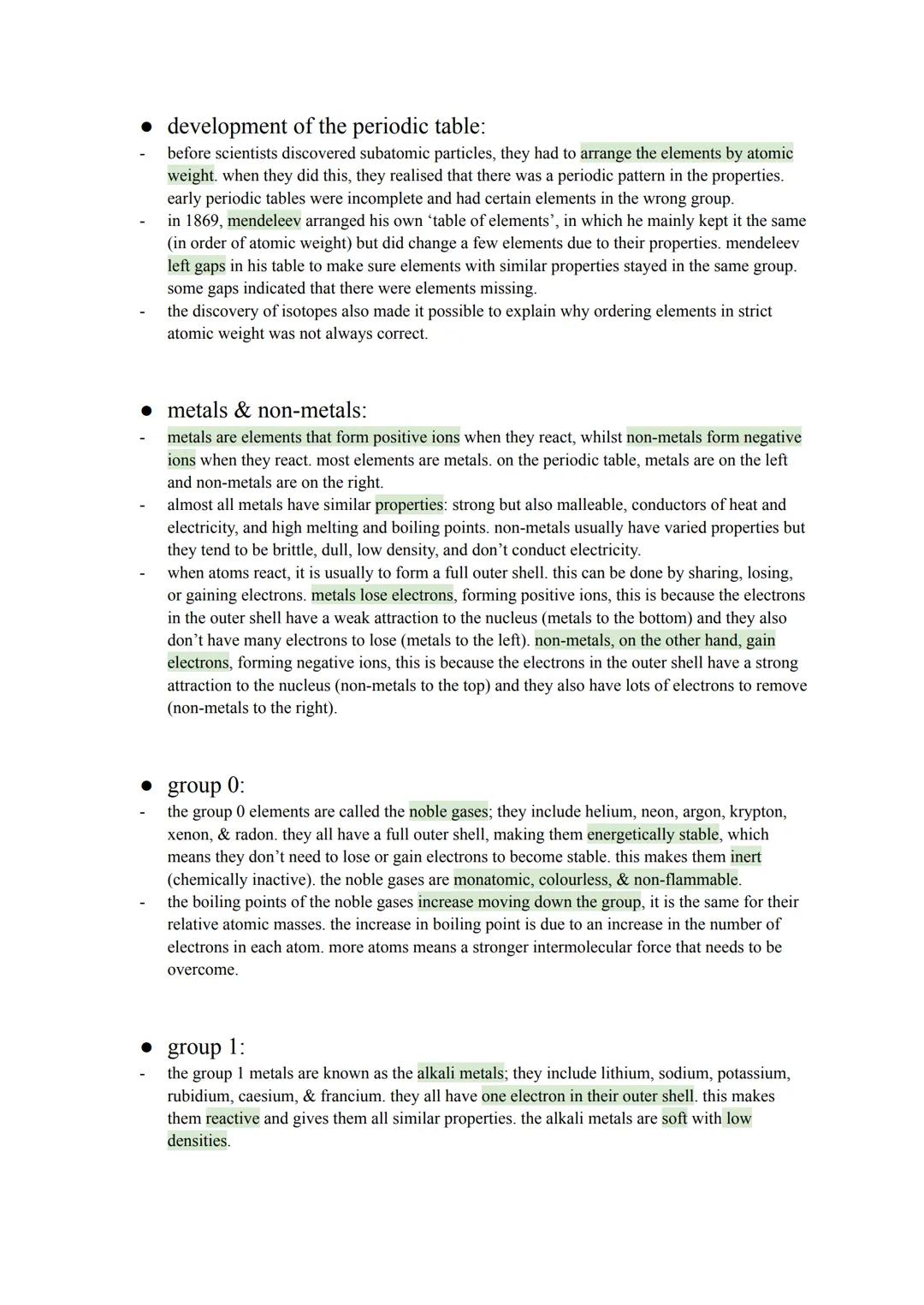 # chemistry: atomic structure & the
# periodic table
- atoms, elements, & compounds:
- atoms are the smallest part of an element that exi
