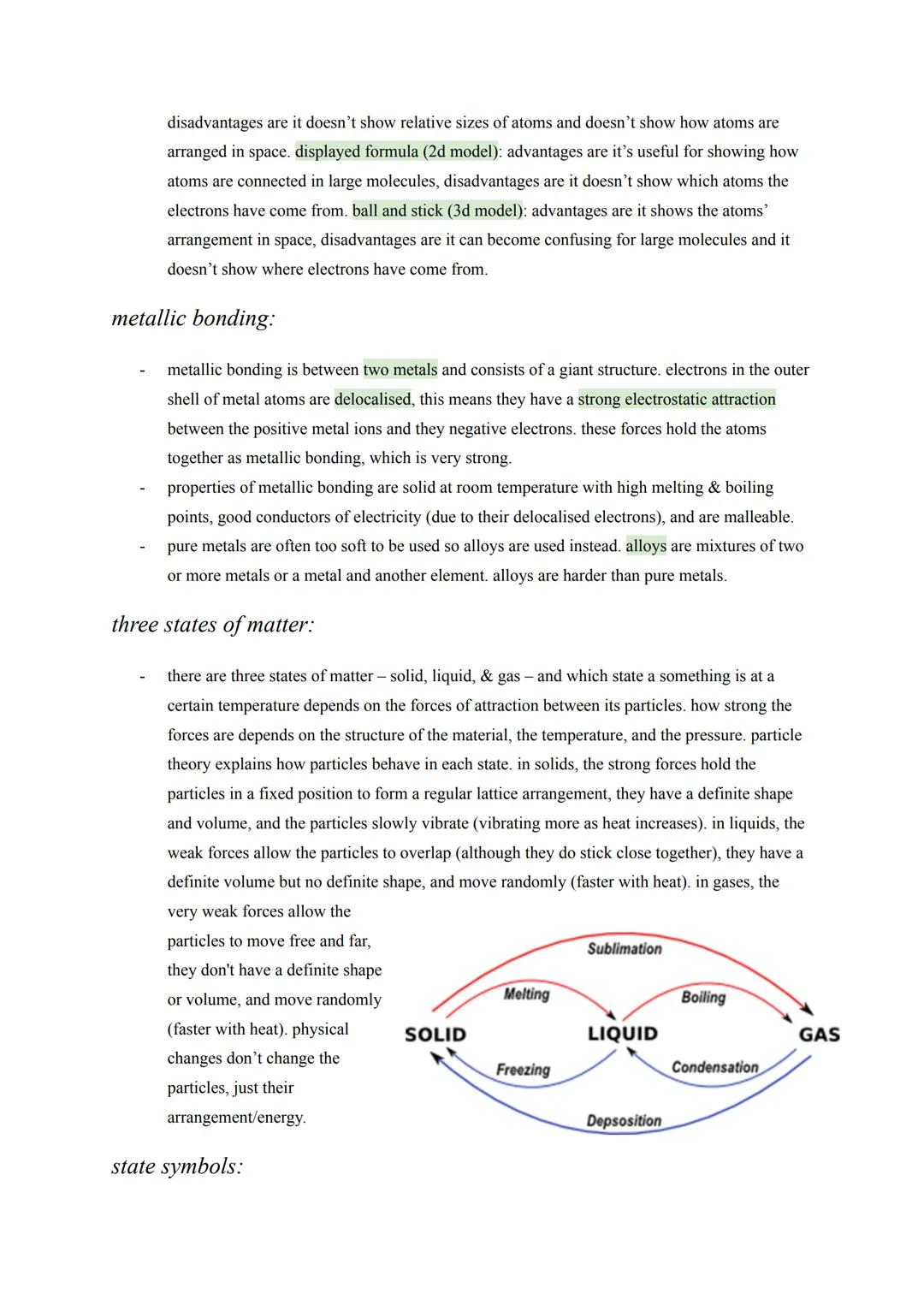 # chemistry: bonding, structure, &
# properties of matter
chemical bonds:
- atoms combine with other atoms through the movement of electro