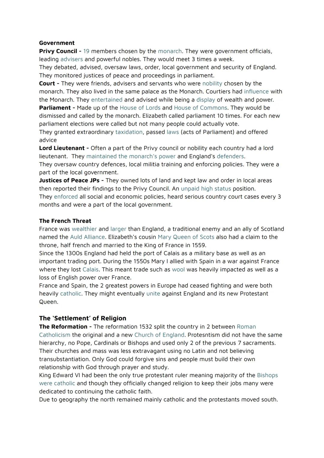 # GCSE History Early Elizabethan England
## 1558-88
Queen, Government and Religion Challenges Society and Exploration
## Queen, Government