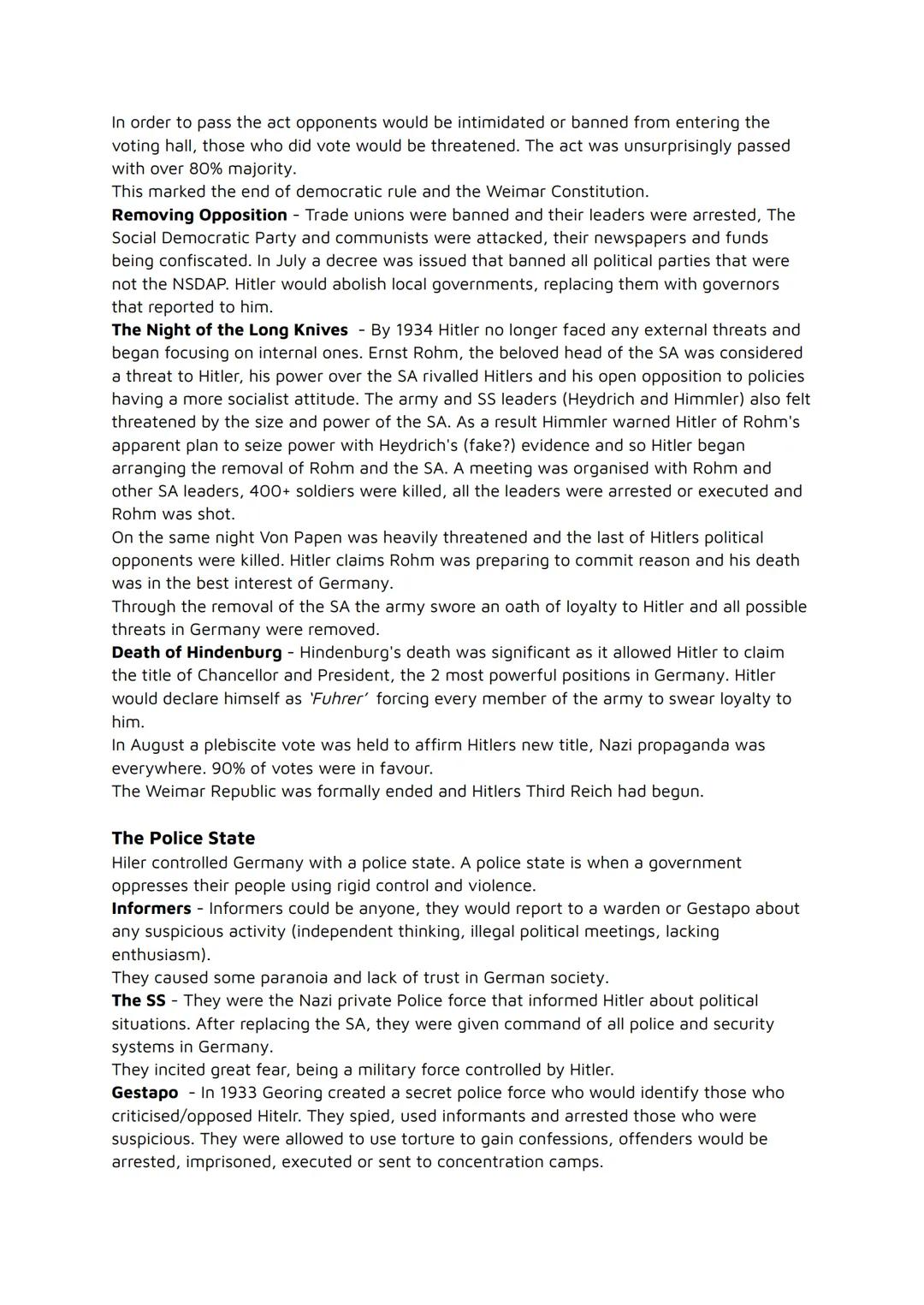 GCSE History Weimar and Nazi Germany
Weimar Nazi
The Weimar Republic 1918 - 1929
The Origins of the Republic 1918 - 19
The Legacy of the Fir