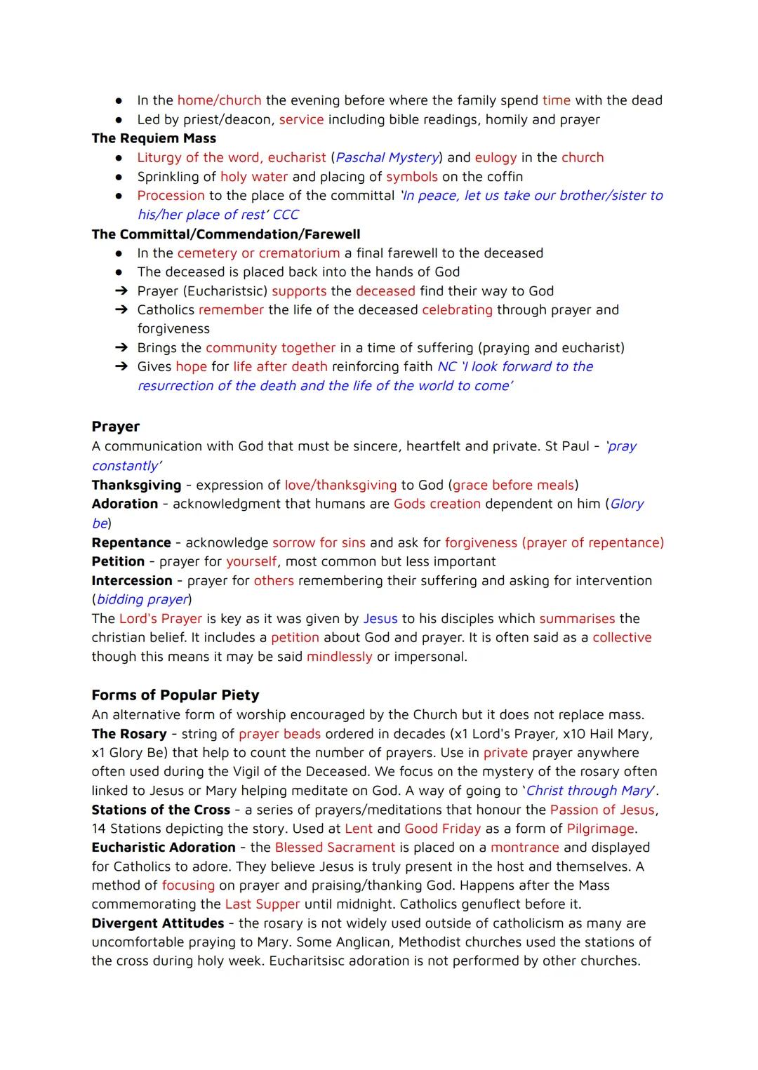 GCSE RE Catholic Christanity
Beliefs Practices Sources Forms
Catholic Beliefs
Trinity
God is one unequalled, unparalleled and undivided bein