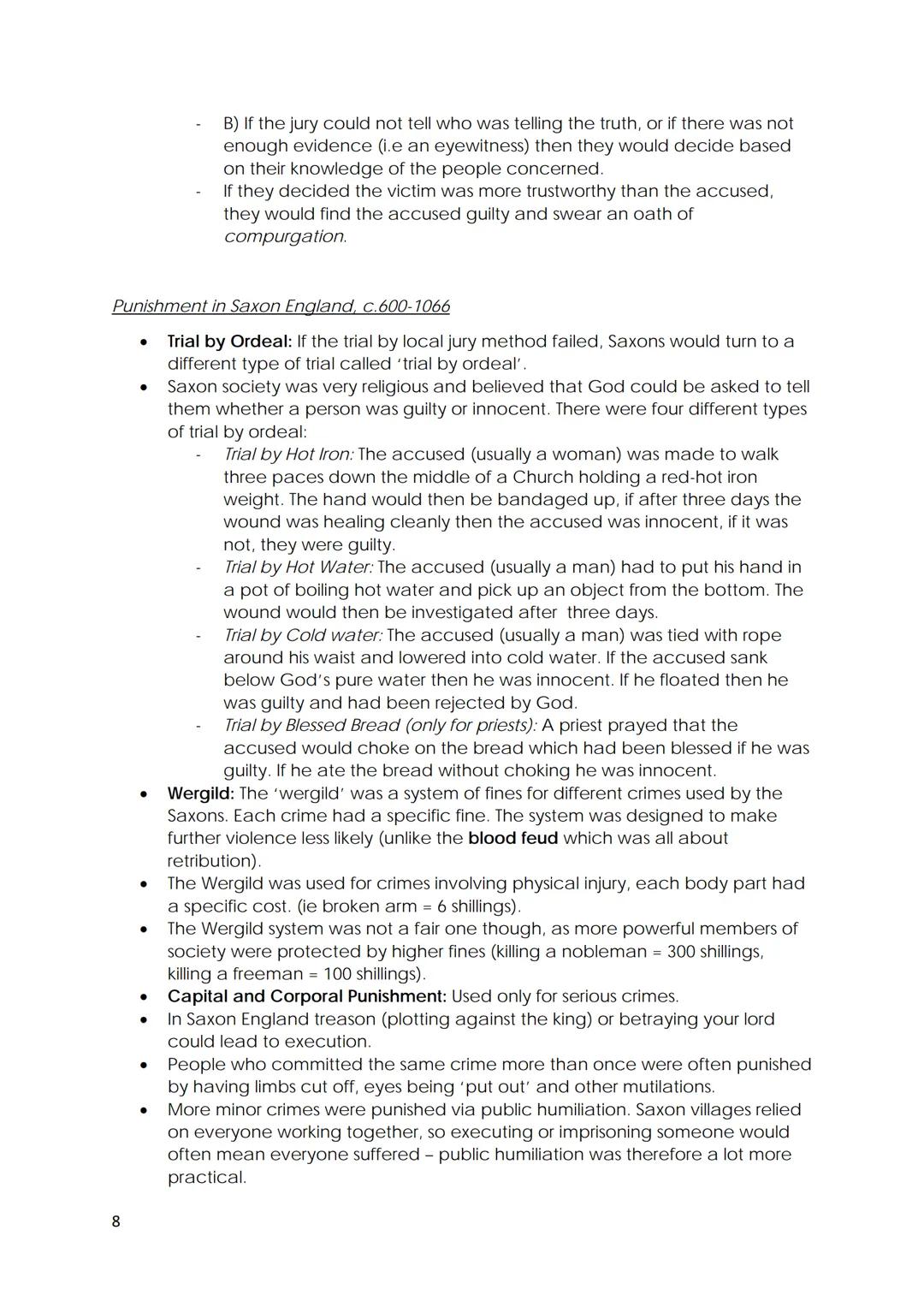Crime and punishment in Britain,
c1000-present (Inc. Whitechapel
historic environment study)
30% of your overall mark
Paper 1
1 hour 15 mins