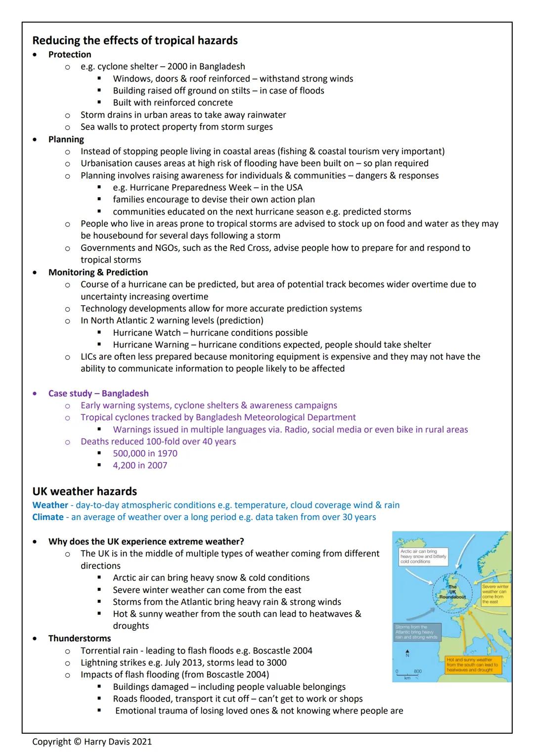 # GEOGRAPHY
# REVISION
PHYSICAL
Natural Hazards
Living World
Physical Landscapes
Copyright ยฉ Harry Davis 2021 # Topic 1 - Natural Hazard