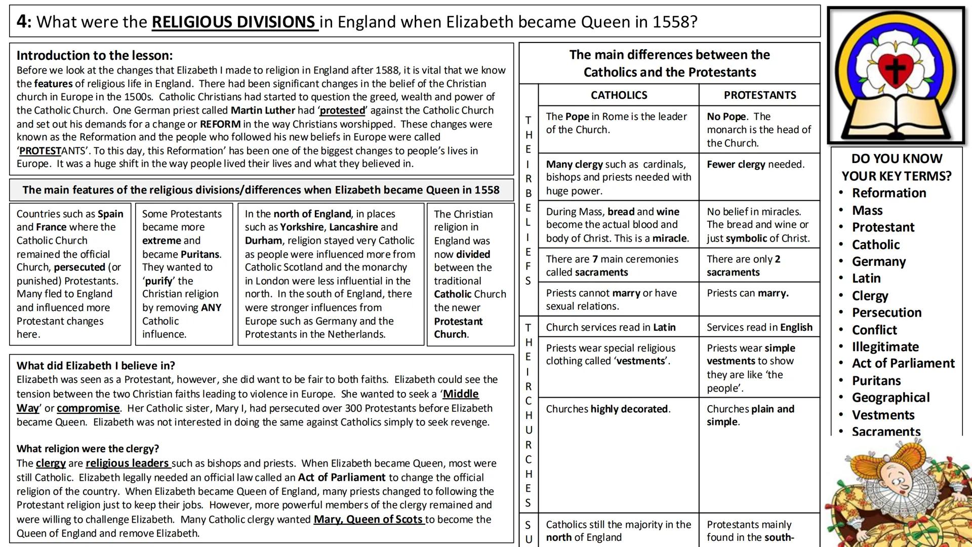 # Elizabethan England 1558-
188
Paper 2: Information Booklet 1: How was Society and Government organised when Elizabeth came to the throne