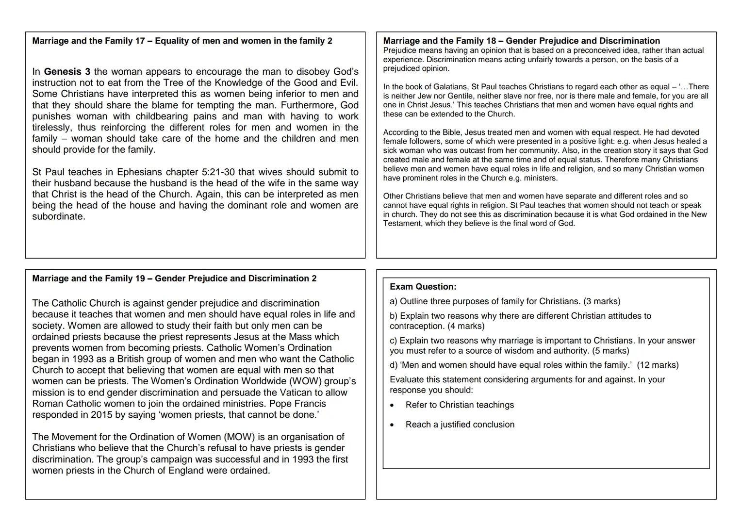 # Marriage and the Family 1 - Christian attitudes towards marriage
Marriage is the public commitment between two people. Marriage is a life-