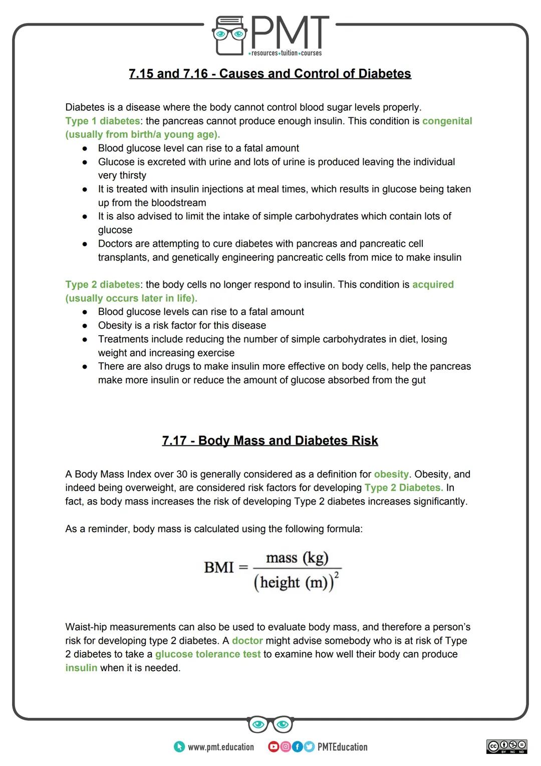 --- OCR Start ---
PMT
-resources-tuition-courses
Edexcel Biology GCSE
Topic 7: Animal Coordination, Control
and Homeostasis
Notes
(Content i