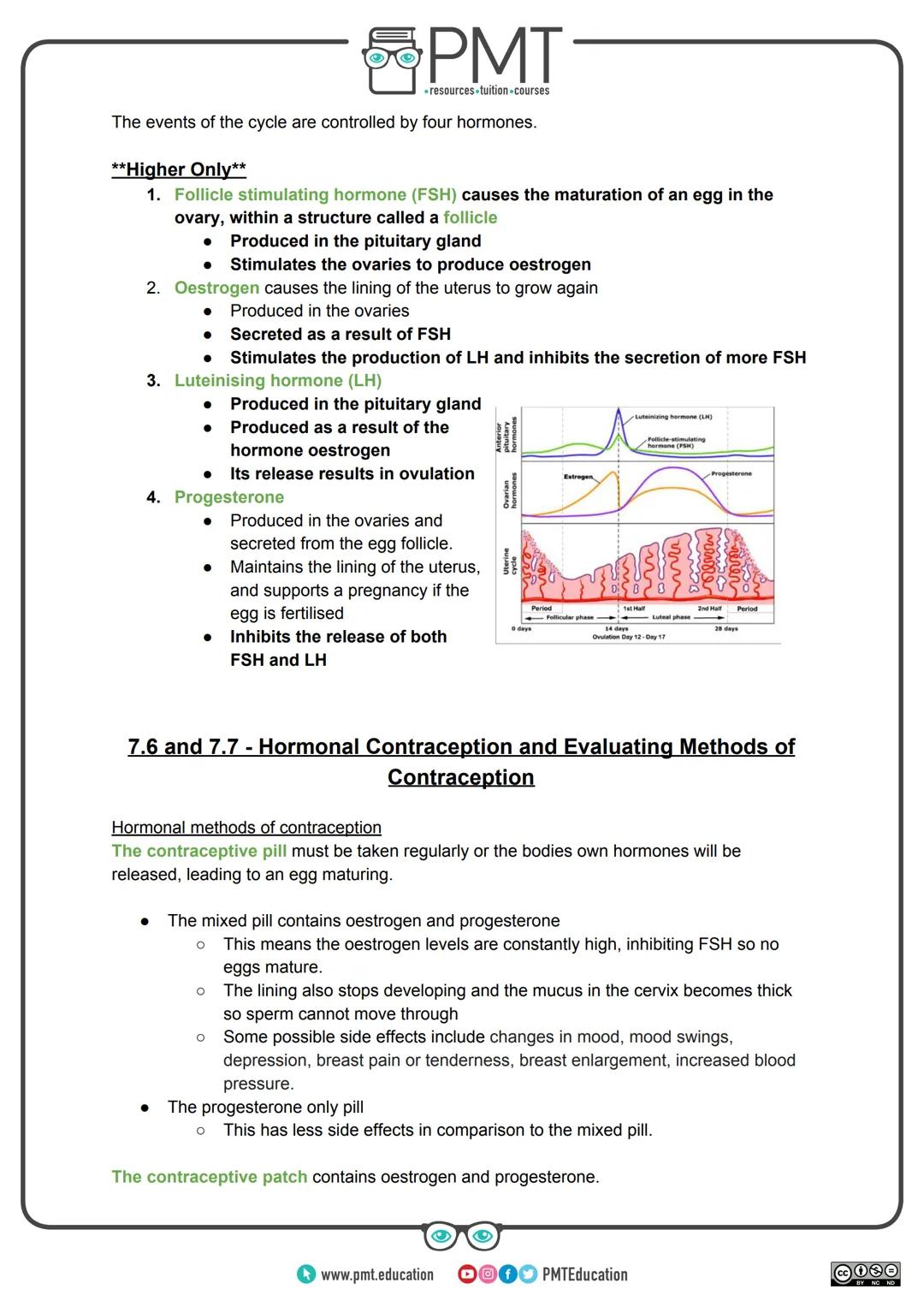--- OCR Start ---
PMT
-resources-tuition-courses
Edexcel Biology GCSE
Topic 7: Animal Coordination, Control
and Homeostasis
Notes
(Content i