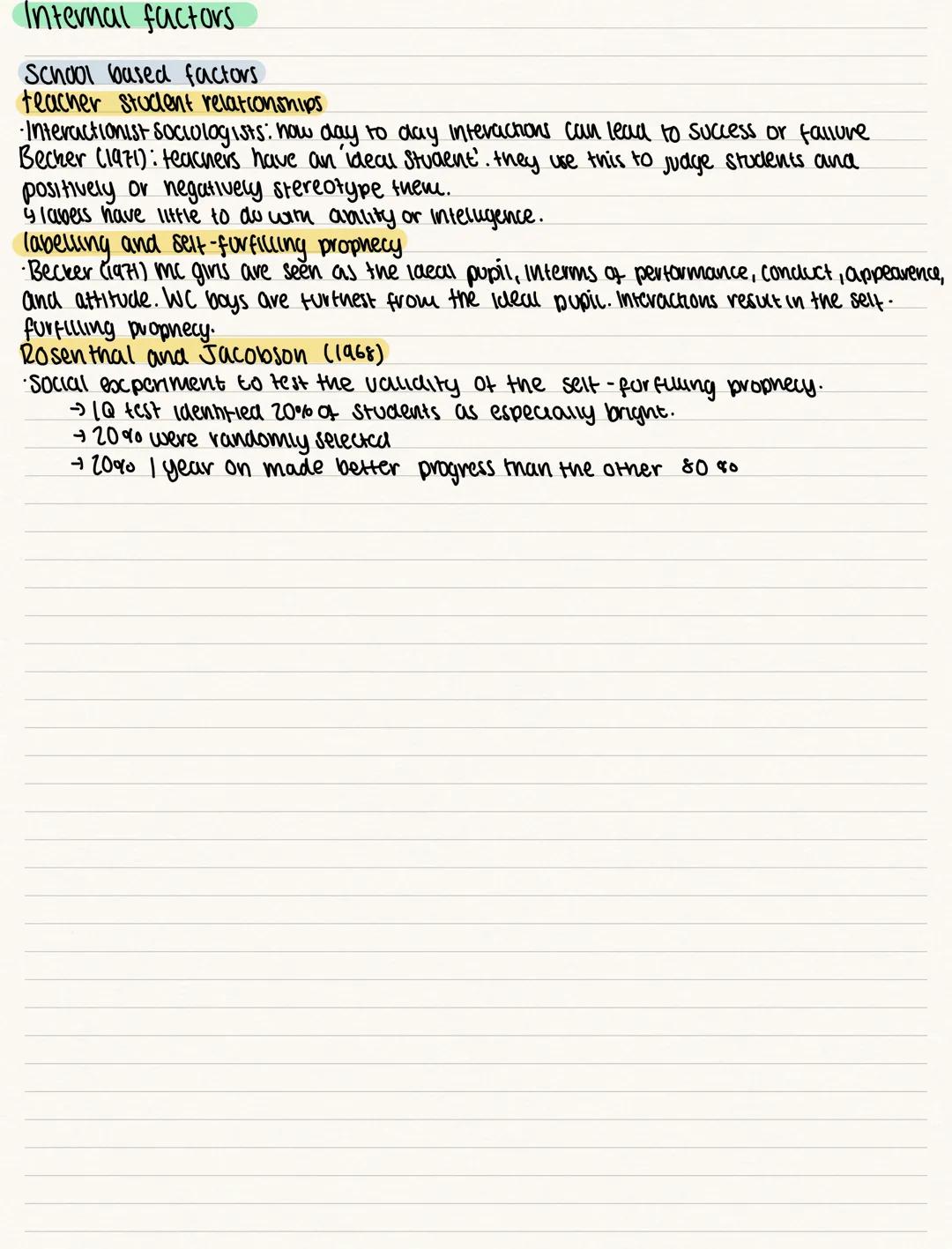 --- OCR Start ---
Role and function of education
funchonacism
Jackson (1968): 'unpublisiced fearuves of school ure'
·Socialisation: Durkheim