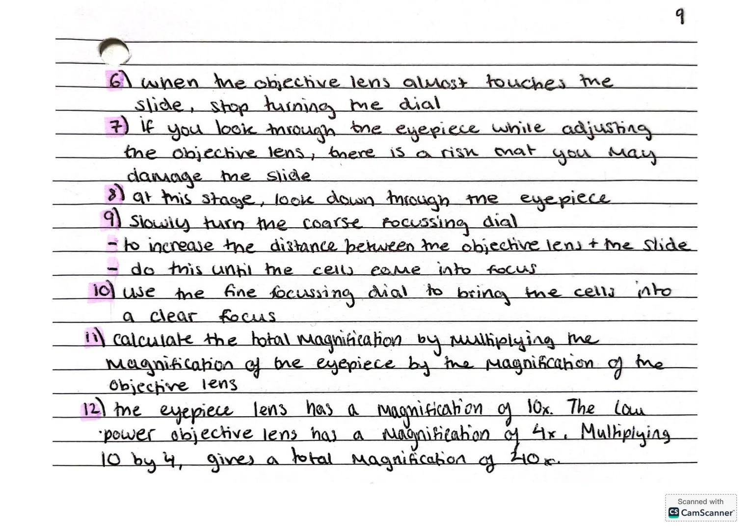 --- OCR Start ---
B1
Microscopes and Magnification
Parts of a Microscope (light Microscope)
barrel
eyepiece
coarse
focus
knob
fine focus
obj