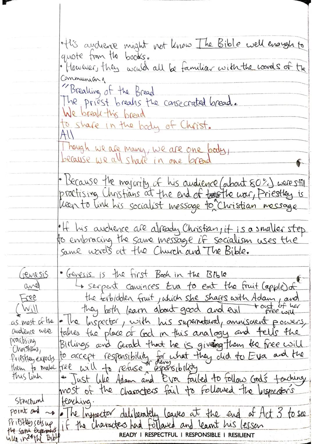 # Themes of `An Inspector Calls`
The Seven Deadly Sins
The
Morality
Play
① Envy - the desire to have an item or experience that someone
el