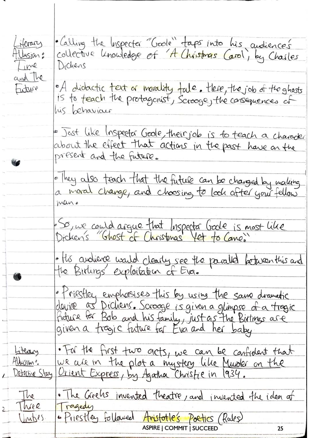 # Themes of `An Inspector Calls`
The Seven Deadly Sins
The
Morality
Play
① Envy - the desire to have an item or experience that someone
el