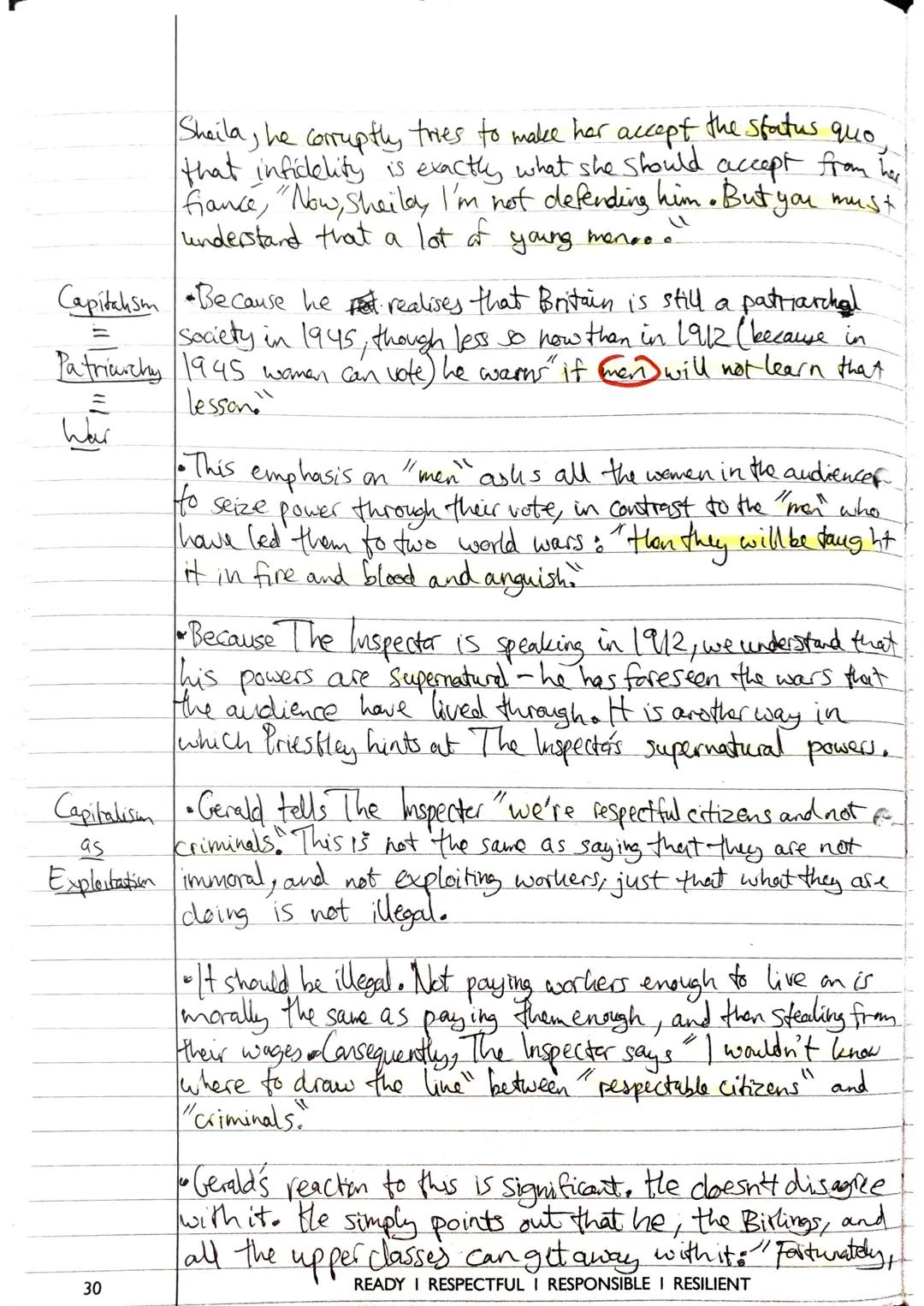 # Themes of `An Inspector Calls`
The Seven Deadly Sins
The
Morality
Play
① Envy - the desire to have an item or experience that someone
el