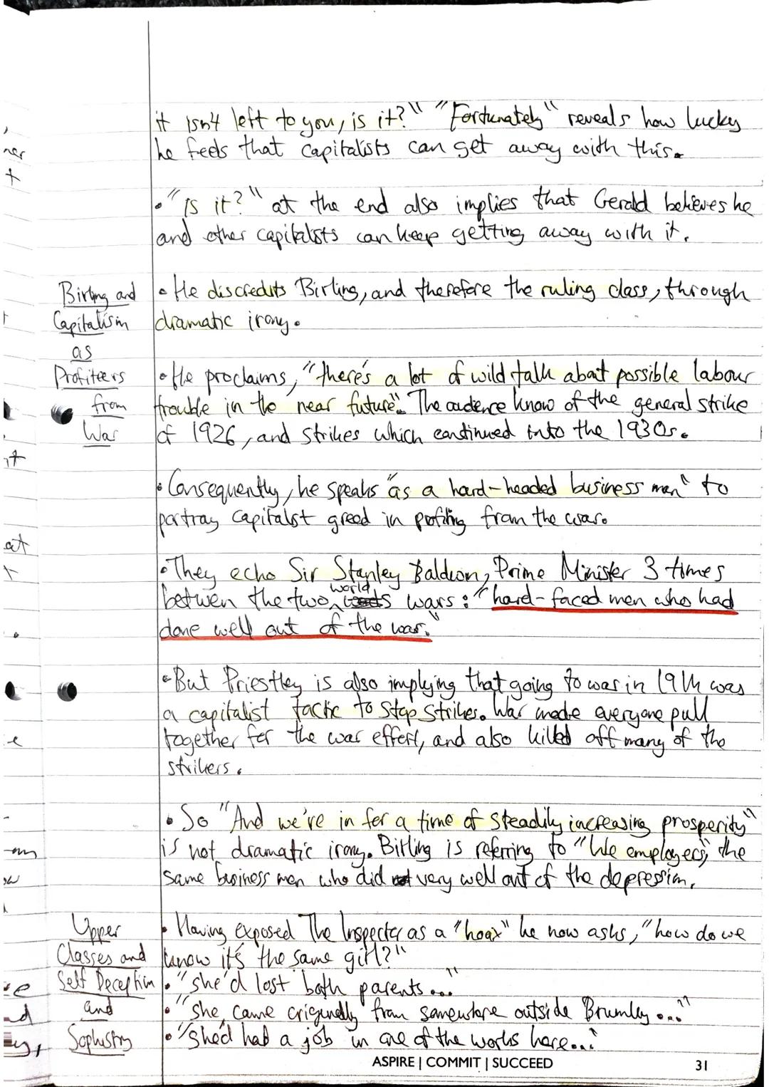 # Themes of `An Inspector Calls`
The Seven Deadly Sins
The
Morality
Play
① Envy - the desire to have an item or experience that someone
el