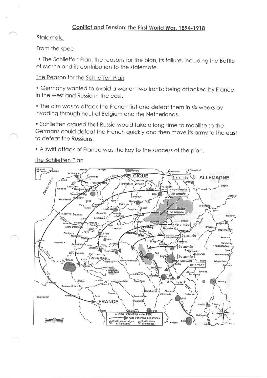 --- OCR Start ---
Conflict and Tension: the First World War, 1894-1918
The causes of the First World War - background
From the spec
• The Al