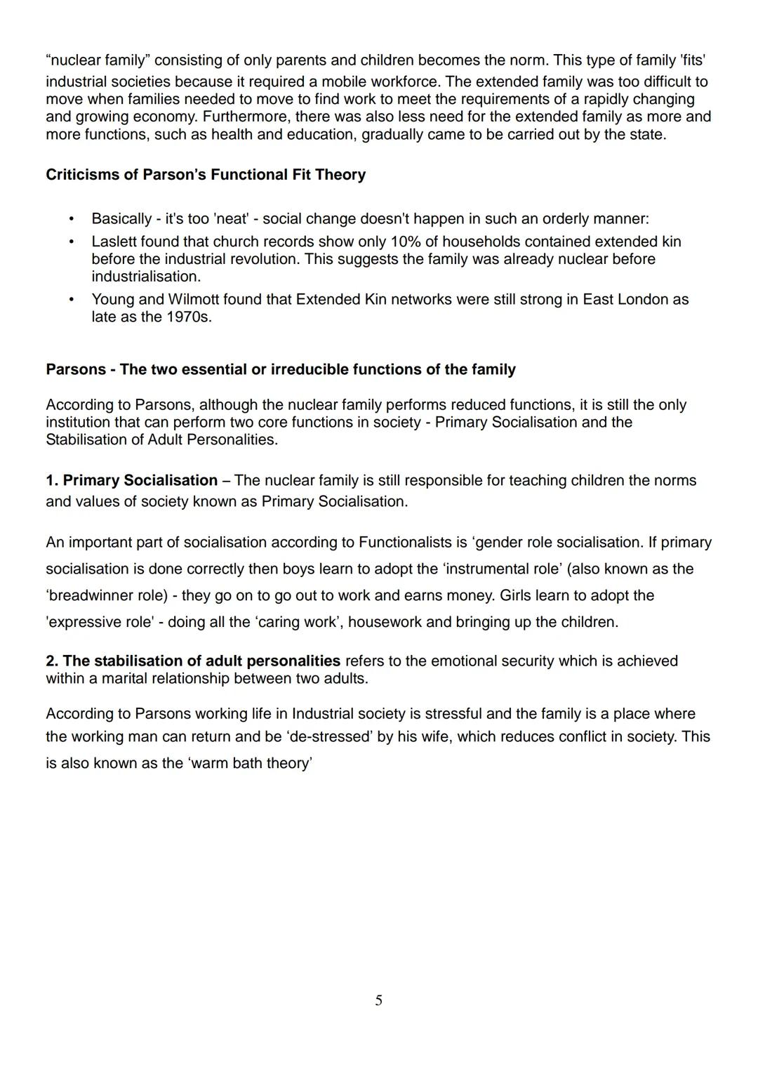 # AS Sociology
Family and
Households
Revision Notes
1 # Topic 1 - Perspectives on The Family
Being able to critically apply different pe