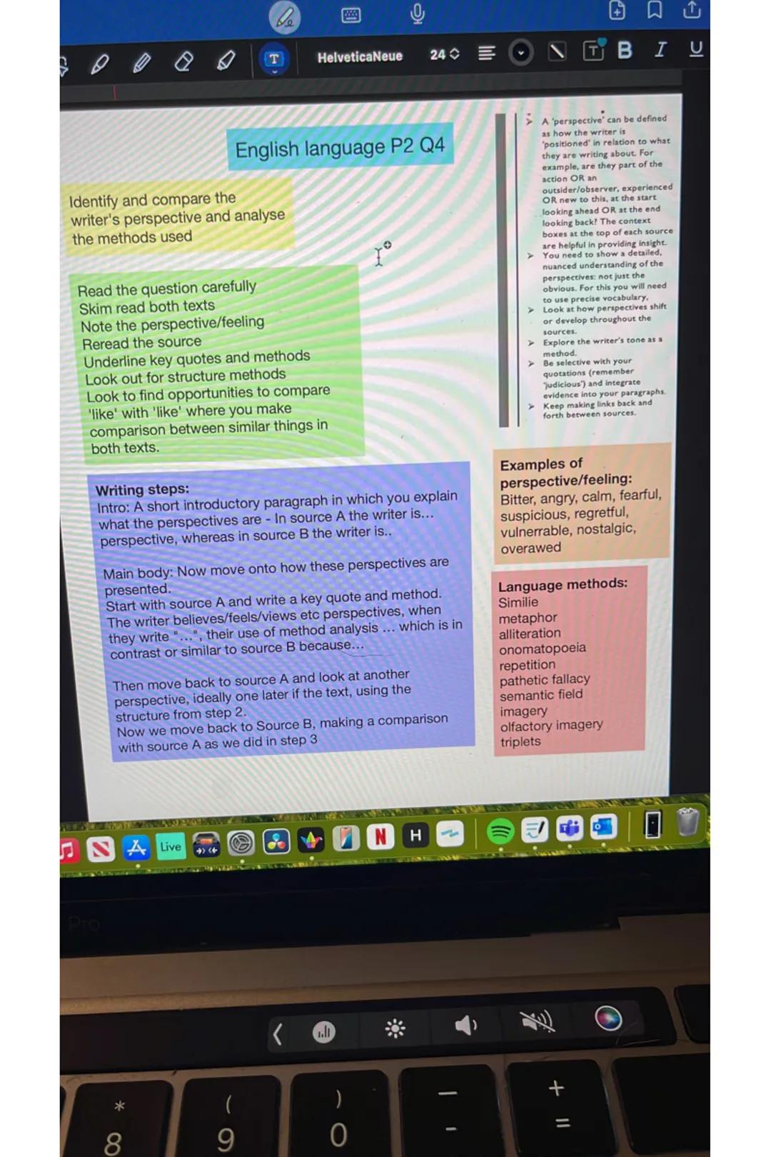 English language Q4 P2