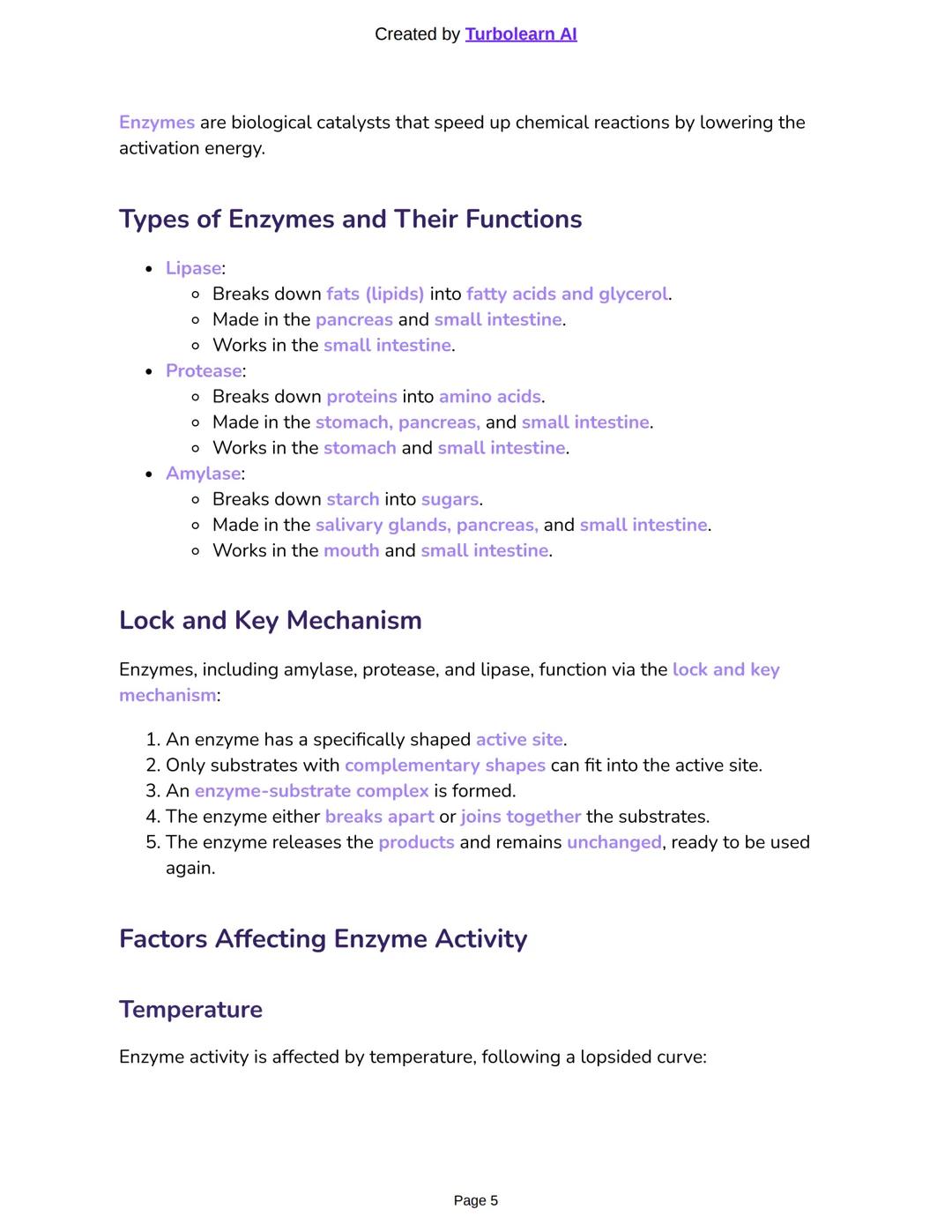 Created by Turbolearn Al
# Cell Structures and Functions
## Plant Cell
- Cell Membrane: Determines which substances enter and exit the ce