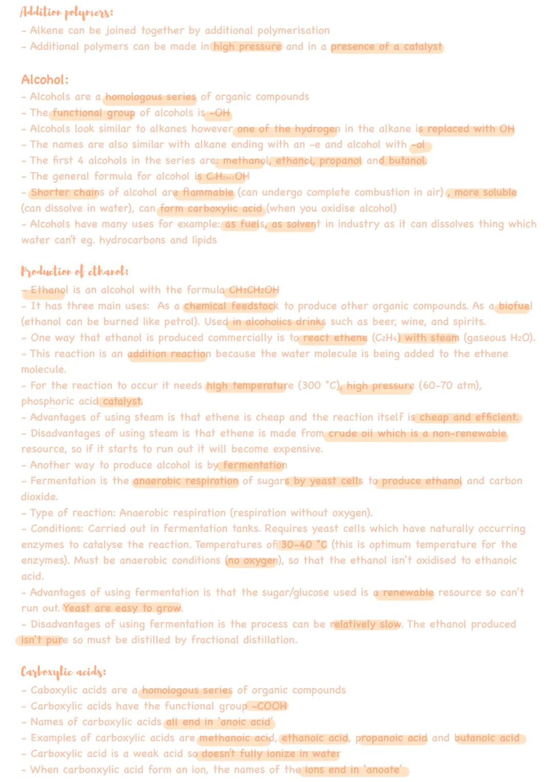 --- OCR Start ---
Hydrocarbons:
Organic Chemisty
- Any compound that contains carbon and hydrogen only.
Alkanes
- A type of hydrocarbon
Exam