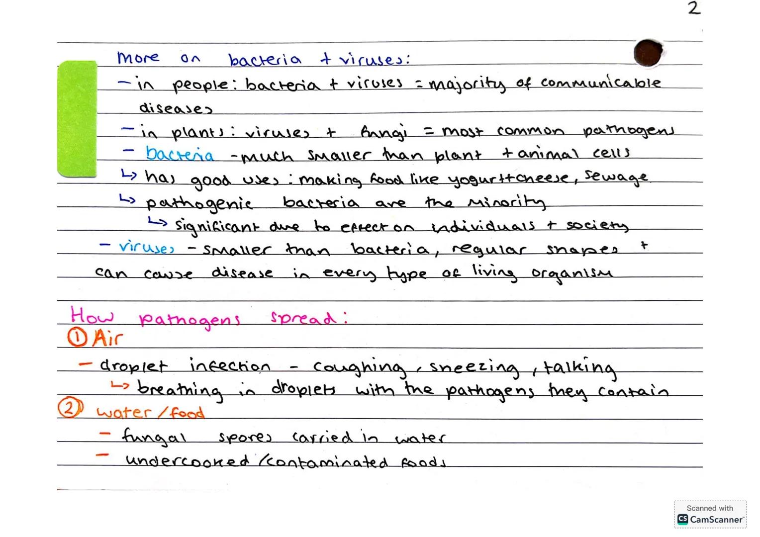 B5-Communicable diseases
- health - a state of physical and mental well-
being, not just an absence of disease
- disease- Major cause of ill
