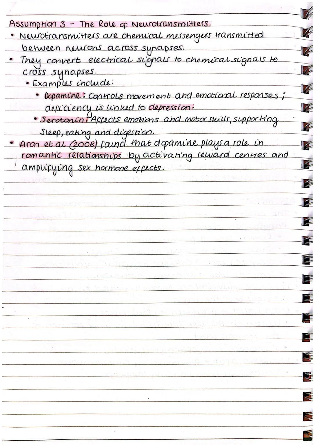 --- OCR Start ---
The Biological Approach.
Assumption 1 - Evolutionary Influences.
• Explains that evolutionary psychdogists use Darwin's
th