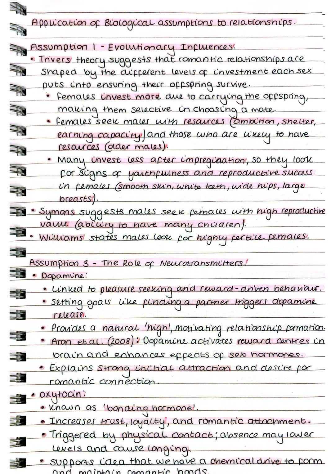 --- OCR Start ---
The Biological Approach.
Assumption 1 - Evolutionary Influences.
• Explains that evolutionary psychdogists use Darwin's
th